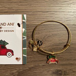 Alex and Ani Christmas Car Bracelet